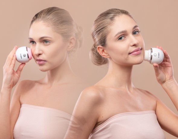 Szczoteczka soniczna Garett Beauty Clean Pro. Podwójna skuteczność dzięki dwóm nasadkom