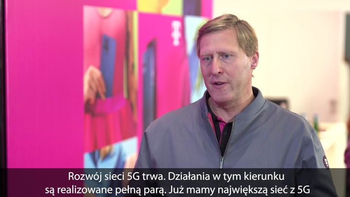 Ponad połowa sprzedawanych w T-Mobile smartfonów jest dostosowana do sieci 5G. Operator jako pierwszy na rynku wprowadza urządzenia własnej marki